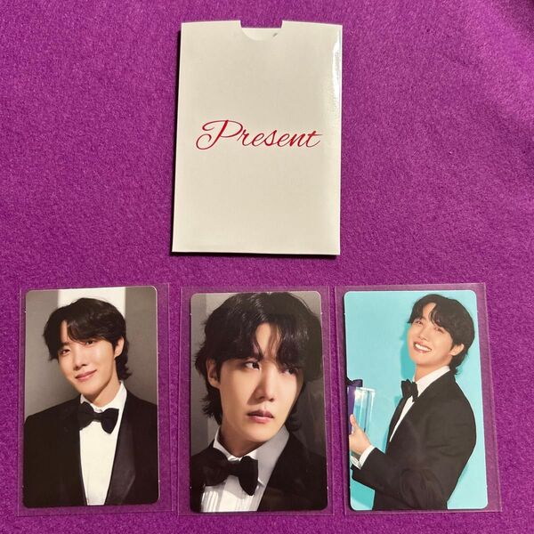BTS 2022 THE FACT 写真集 ランダム トレカ J-HOPE 3枚セット