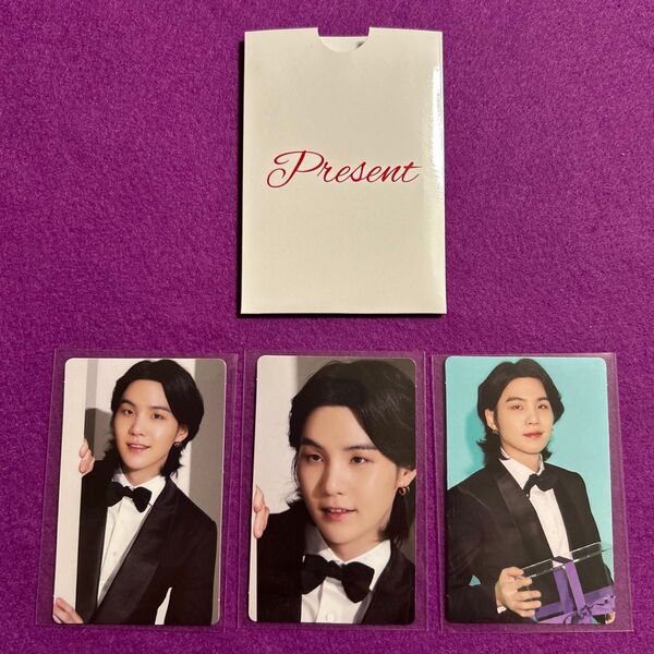 BTS 2022 THE FACT 写真集 ランダム トレカ SUGA ユンギ Agust D 3枚セット