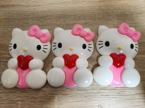 ハローキティ デカパーツ デコパ デコパーツ まとめ売り 3個セット サンリオ キティ