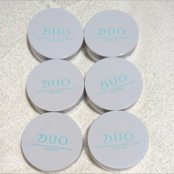 【6個セット】DUO デュオ ザ 薬用クレンジングバーム バリア ミニサイズ 20g