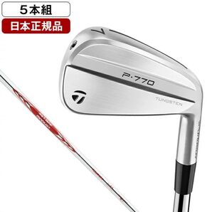 テーラーメイド P770 アイアンセット 2024年モデル 5本組(#6-PW) MODUS3 TOUR 105 (S)日本正規品