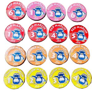 JSS ワッペン まとめ売り 赤 橙 ピンク 黄 16個セット
