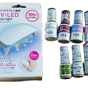 UV/LEDライト ジェルネイル7本セット
