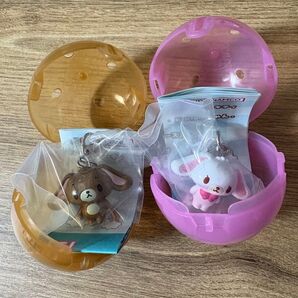 サンリオキャラクターズ めじるしアクセサリー シュガーバニーズ しろうさ くろうさ セット