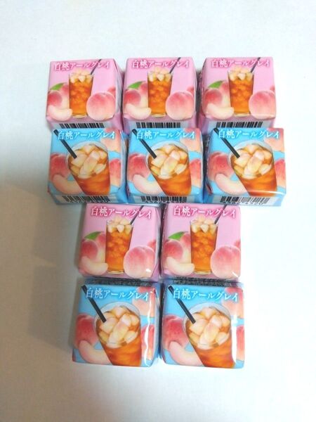 チロルチョコ 白桃アールグレイ 10個 まとめ売り 新味