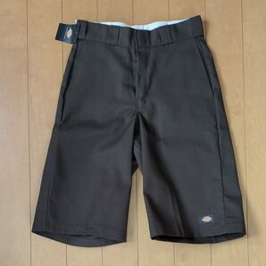 ディキーズ W28 ハーフパンツ茶色 新品でこの価格!