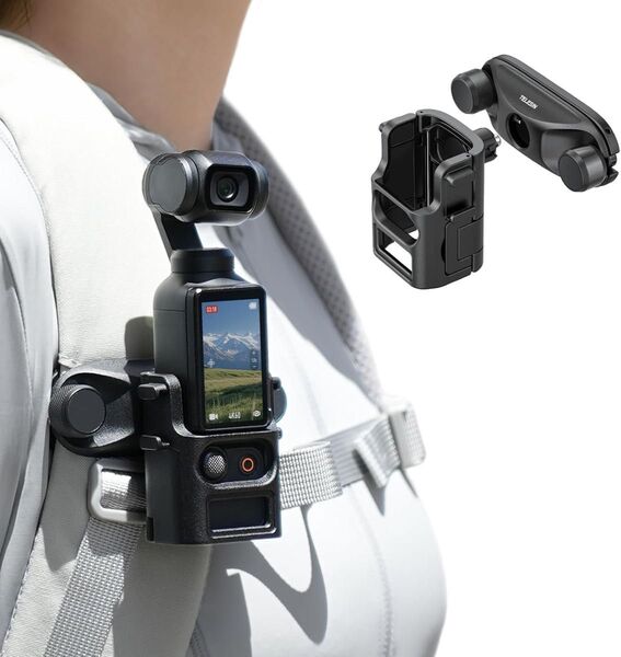DJI Osmo Pocket3用 バックパッククリップ マウント