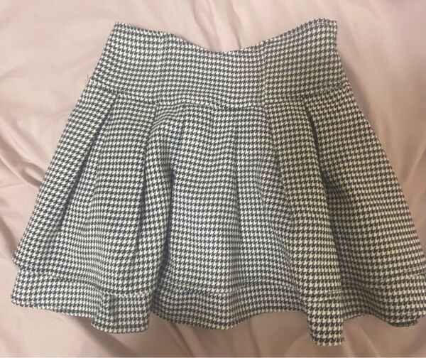 ミシェルマカロン風 美脚スカート 千鳥柄