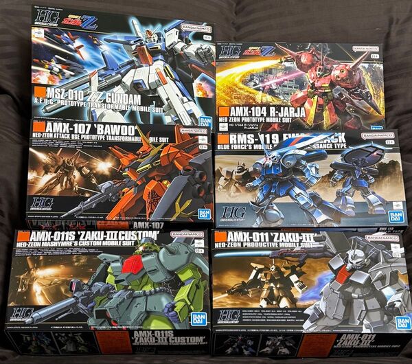 【6個セット】ガンプラ HGUC まとめ売り
