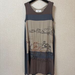 メルべイユアッシュ ノースリーブ ワンピース チュニック