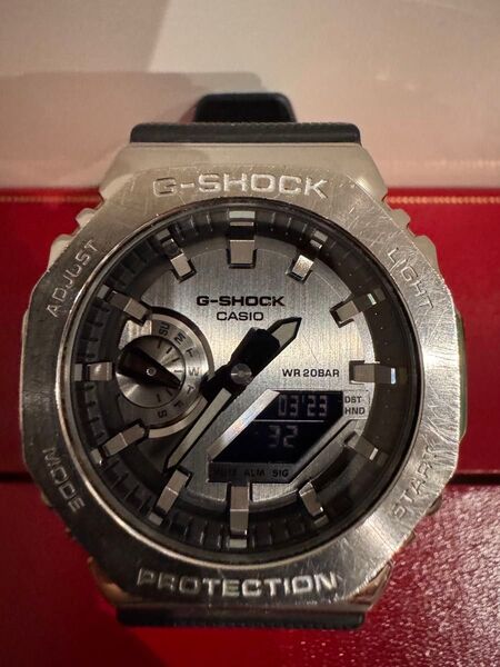 CASIO (カシオ) G-SHOCK Gショック デジアナ腕時計 デジタル&アナログ メタルベゼル クォーツ GM-2100
