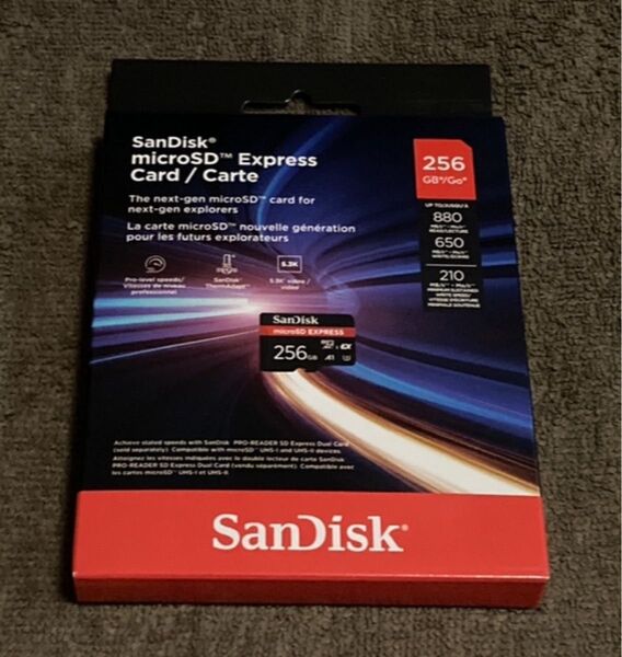 SanDisk サンディスク microSD Express メモリーカード 256GB SDSQXFN-256G-GN4NN