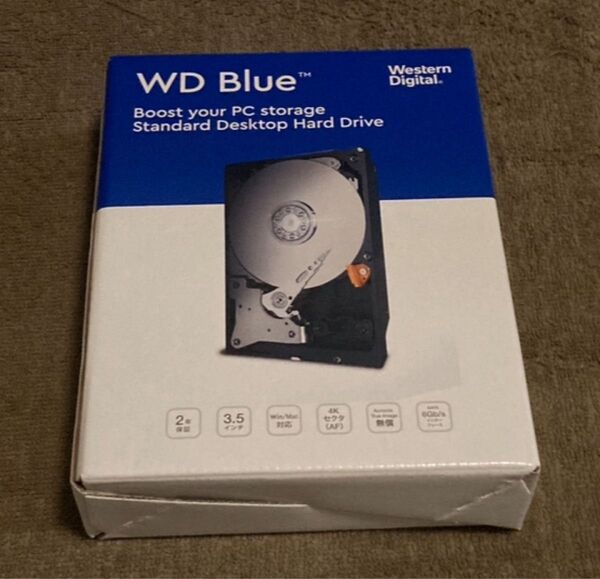 3.5インチ SATA HDD Western Digital Blue 8TB WD80EAAZ