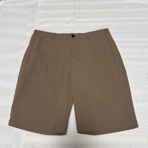 ユニクロ UNIQLO セオリー theory 感動イージーショーツ カーキ ベージュ L