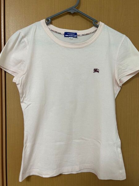 BURBERRY BLUE LABEL 半袖Tシャツ ピンク Mサイズ
