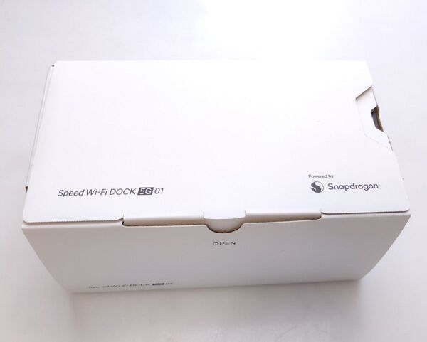 Speed Wi-Fi DOCK 5G 01 SIMフリー UQ ○判定 新品未使用