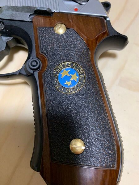 各社ベレッタ U.SM9 、M9A1 用真鍮製グリップネジ4個セット