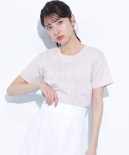 新品未使用 JILLSTUART ホットフィットロゴTシャツ ピンク