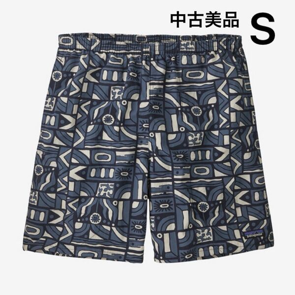 パタゴニア メンズ バギーズロング 7インチ Sサイズ NVNY 中古美品 24年春夏モデル patagonia