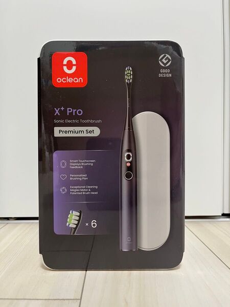 oclean 電動歯ブラシ X Pro Premium Set パープル 未開封新品