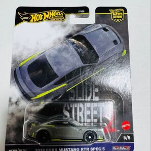 ホットウィール カーカルチャー スライド ストリート 2018 フォード マスタング RTR スペック5