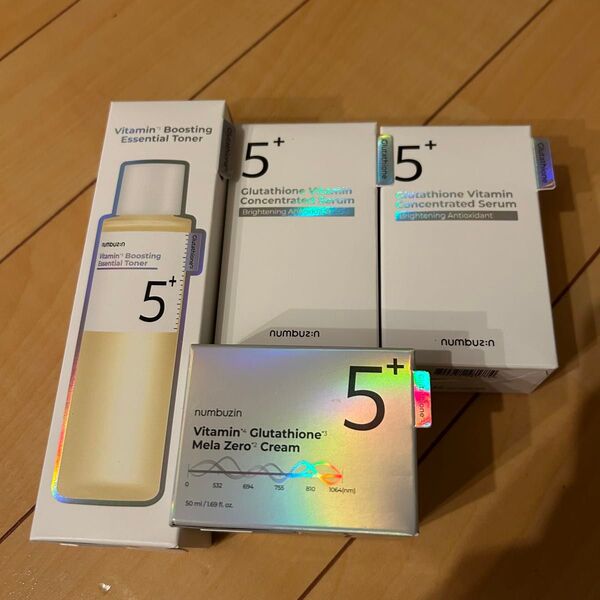 numbuzin ナンバーズインの5番白玉グルタチオンcセット