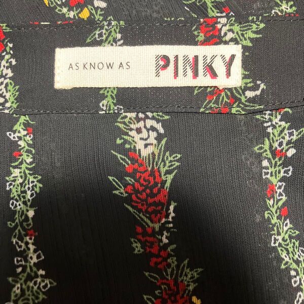 早い者勝ち!美品♪ AS KNOW AS PINKY/アズノゥアズピンキー ガウン/ワンピース
