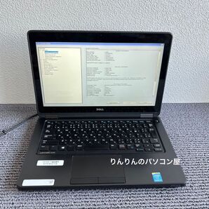 DELL latitude E5250 i5-5300U メモリ8GB タッチパネル #6030