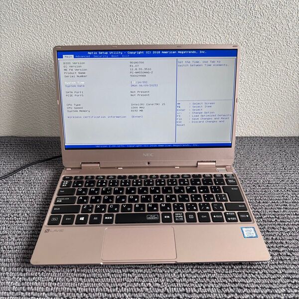 NEC LAVIE NM550/M i5第8世代 メモリ8GB #5999