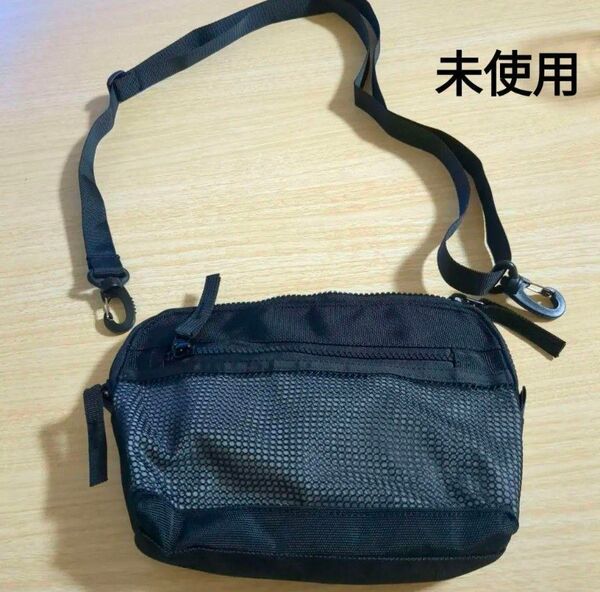 サコッシュ ショルダーバッグ ミニショルダー メッシュポケット 斜めがけ