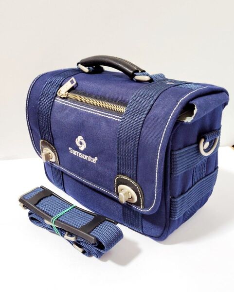 サムソナイト カメラバッグ ネイビー Samsonite