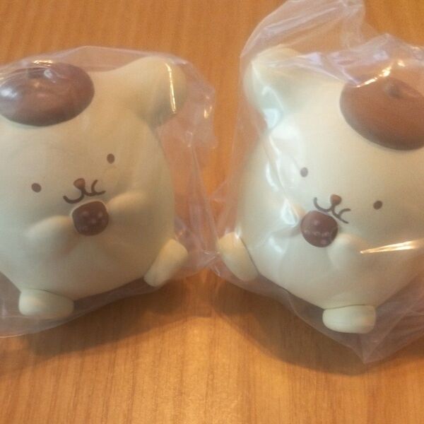 サンリオキャラクターズ たべすぎまして パステルver. ポムポムプリン ガチャ ガチャポン カプセルトイ 2つ