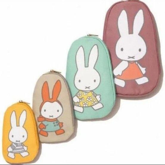 sweet 付録 ミッフィー マトリョーシカ風ポーチ