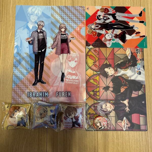 にじさんじ×くら寿司 コラボグッズ まとめ売り