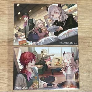 にじさんじ ミツカン ブロマイド ポストカード 魔界ノりりむ 奈羅花 ローレン・イロアス
