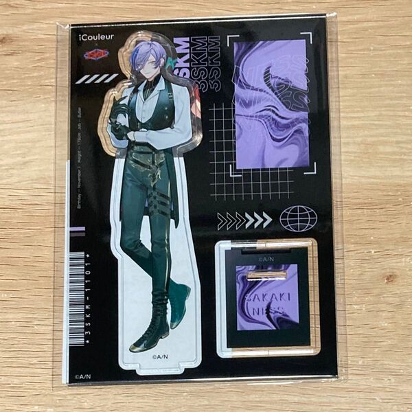 にじさんじ iCouleur アイクルール アイシャドウパレット アクリルスタンド 3skm 榊ネス