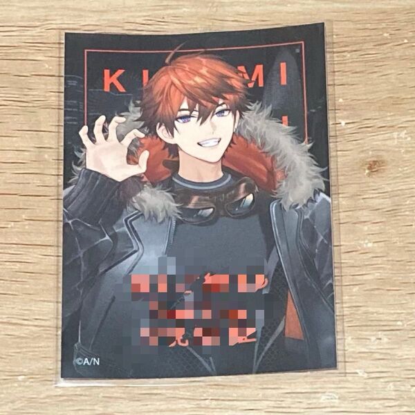 にじさんじ iCouleur アイクルール アイシャドウパレット ステッカー 3skm 北見遊征