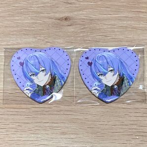 にじさんじ バレンタイン Melty Valentine ハート型缶バッジ 星導ショウ