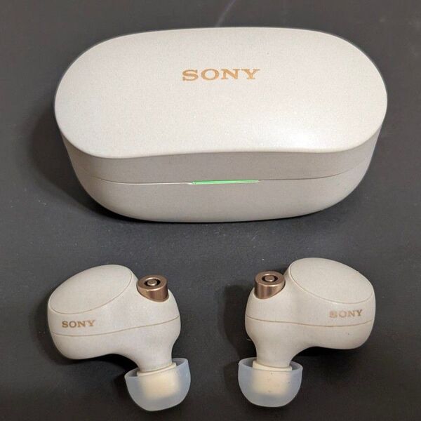 SONY ソニー WF-1000XM4 ノイズキャンセリング プラチナシルバー ヘッドホン ワイヤレスイヤホン イヤホン
