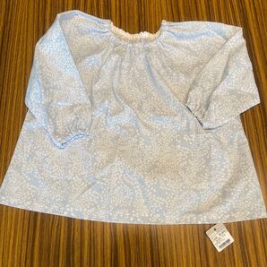 幼稚園 スモック 水色 新品