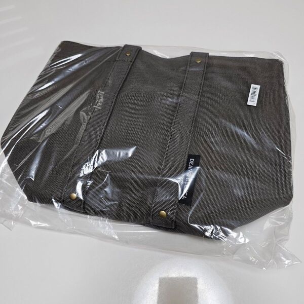DEAN & DELUCA コットントートバッグ カーキS