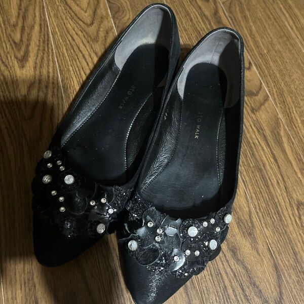 TSUMORI CHISATO ツモリチサト 靴 パンプス 黒 ブラック 23cm(中古美品)
