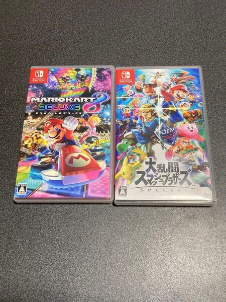Switch マリオカート8デラックス 大乱闘スマッシュブラザーズSPECIAL 2本セット