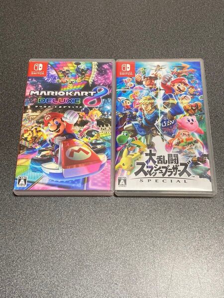 Switch マリオカート8デラックス 大乱闘スマッシュブラザーズSPECIAL 2本セット