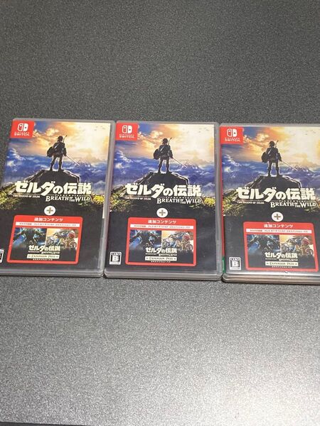 Switch ゼルダの伝説 ブレスオブザワイルド エキスパンションパス 3本セット