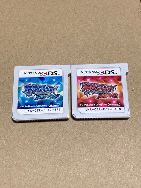 3DS ポケットモンスター アルファサファイア オメガルビー 2本セット