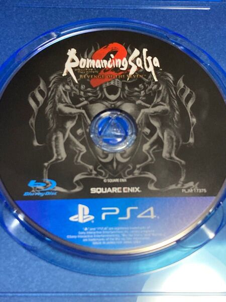 PS4 ロマンシング サガ2 リベンジオブザセブン ディスクのみ