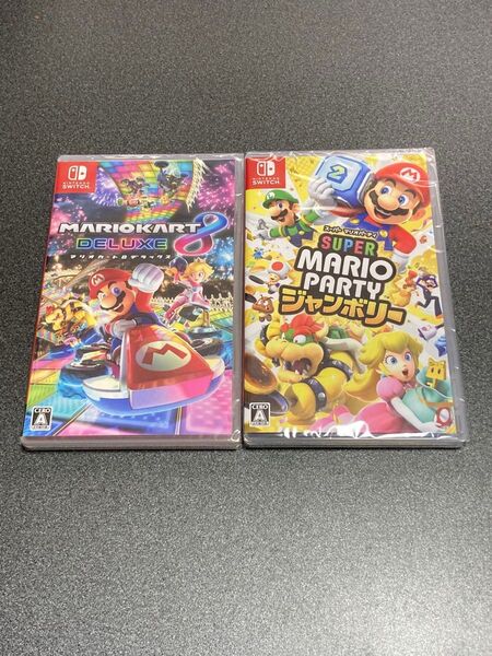 Switch マリオカート8デラックス スーパーマリオパーティジャンボリー 2本セット