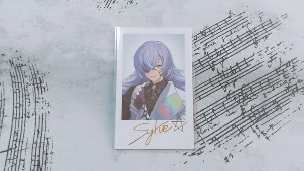 にじさんじ Dytica デビュー チェキ風カード 星導ショウ