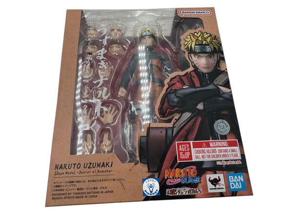 S.H.Figuarts うずまきナルト仙人モード 師の意志を継ぐ木ノ葉の救世主 フィギュア ナルト